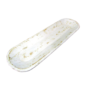 Ustensiles de cuisine élégants, ensemble de vaisselle, bols à pâte en bois avec poignées décoratives pour le comptoir - Product Image 3