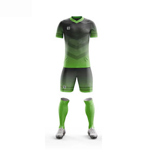 Diseño personalizado para hombres, serie OEM, conjunto de nuevos kits completos de fútbol con Team Club Training 100% poliéster para uniforme y entrenamiento - Product Image 1
