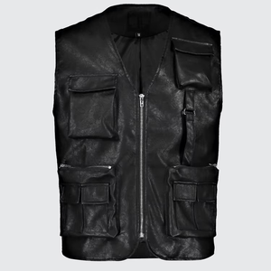 Chaleco de Caza de Cuero para Mujer, Diseño Único, Venta Caliente, Asequible, Hecho en Fábrica, Transpirable, Chaleco de Caza de Cuero para Hombre - Product Image 6