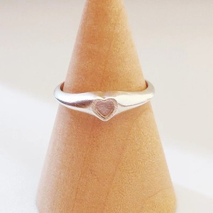 2025 High Quality Elegant Solid Genuine 925 Sterling Silver Heart 5mm <b>Pinky</b> Signet <b>Ring</b> for <b>Man</b> Engraving DIY Jewelry Craft Base - Product Image 5