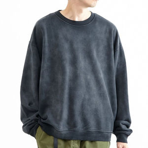 Venta al por mayor ropa de moda sudaderas unisex patrón personalizado impreso gráfico cuello redondo Sudadera con capucha de alta calidad Hip Hop Streetwear - Product Image 5