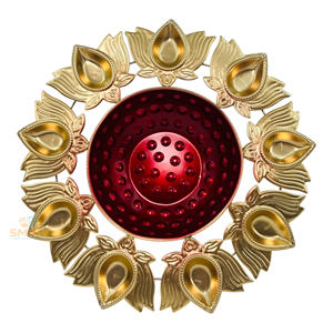 เครื่องประดับตกแต่งบ้านสไตล์โมเดิร์นและดั้งเดิมสีดอกบัวสำหรับตกแต่งและให้เป็นของขวัญ - Product Image 4