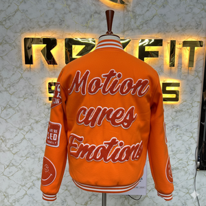 Nouveau Style Meilleur Matériel Brodé Laine et Soie Veste pour Hommes avec Fermeture à Bouton Couvert versity vestes Lettermen vestes - Product Image 3