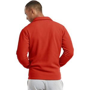 Micro-veste à fermeture éclair légère et personnalisée pour hommes vente en gros de polaire Uniforme du personnel de l'entreprise col montant Polyester personnalisé - Product Image 6
