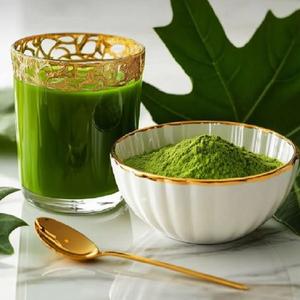 Poudre de feuilles de papaye bio en vrac | Fournisseur indien | Tarifs compétitifs - Product Image 1