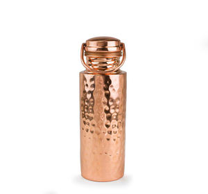 Bouteille en cuivre moderne de qualité supérieure avec logo personnalisé fantaisie Bouteille d'eau en cuivre pur 100% au prix de gros - Product Image 2