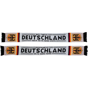 2025 Wholesale Men's and Women's 100% Acrylic Knitted Long Winter Sports Scarf Football Soccer Team Spots <b>Scarfs</b> - Product Image 2