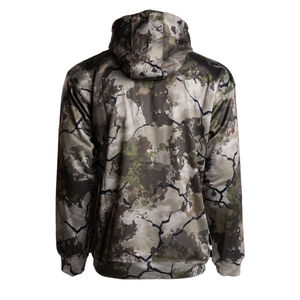 Sweat à capuche de chasse pour homme, de haute qualité, respirant, imperméable, en softshell, camouflage jungle, forêt, imprimé arbre réel, fabriqué au Pakistan - Product Image 2
