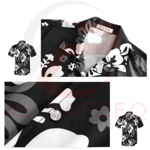 Venta caliente camiseta de los hombres totalmente impreso poliéster algodón impreso hombres playa camiseta hecha a medida media manga camiseta - Product Image 3