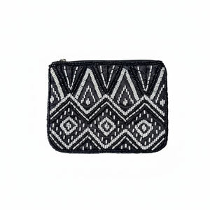 Premium Nylon Bead Coin Purse Superior Shine Hand-Stitched Miniature <b>Wallet</b> Wholesale Geometric Pattern Large <b>Small</b> <b>Wallet</b> - Product Image 5