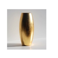 Vase à fleurs en verre RABEH, design contemporain et élégant, polyvalent, design luxueux, fait main, durable, pièce décorative moderne pour la maison et le bureau