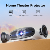 Nouveauté Toumei Q7 Projecteur Home Cinéma LED Android 1080P WIFI HDR MEMC Vente en Gros Projecteur pour Logo Personnalisable