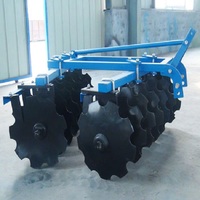 Venta al por mayor Tractor agrícola Grada de discos compensada de 3 puntos a la venta 12 14 cultivador mejor precio tractor de mano arado de disco de 4 pies Precio barato