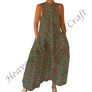 Combinaison d'été décontractée et élégante, imprimé floral, design frontal, technique de lavage, tissu frais pour les revendeurs de vêtements, pour le printemps/été - Product Image 2