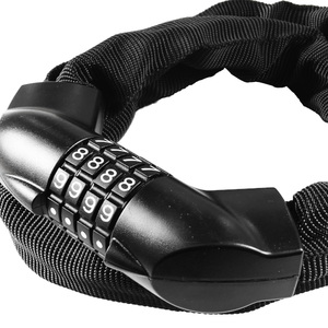 Exclusive Taiwan-Made 4 <b>Digit</b> Bicycle Chain Combination <b>Lock</b> Anti-Cut Steel and Alloy for All Bicycles - Product Image 5