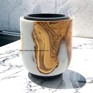 เตาเผาบัคฮูร์ไม้ทำมือและอีพ็อกซี่ PerfumeFlame สำหรับใช้กับเครื่องหอม - Product Image 3