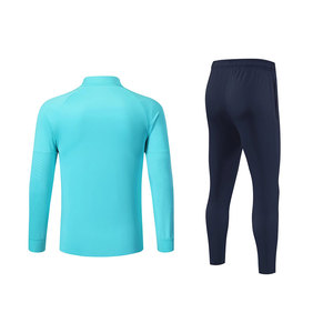 Chaqueta de entrenamiento de fútbol de manga larga para hombre 2025 con pantalones de chándal 100% chándal de fútbol de algodón para correr de invierno de alta calidad - Product Image 2