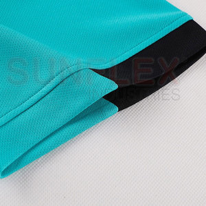 Maillot de football à manches courtes respirant 100 % polyester, dernier design, tissu doux, personnalisable pour équipe, unisexe, adulte - Product Image 3