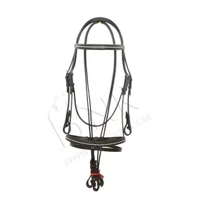 Leather Horse Bridle Wholesale Supply Handmade Leather Horse Bridle to Control the Direction and Speed of the Horse