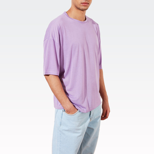 เสื้อยืดผู้ชายผ้าฝ้ายออร์แกนิก100% ขนาดใหญ่น้ำหนัก240กรัมพิมพ์ลายกราฟิกโลโก้แบบวินเทจออกแบบได้ตามต้องการ - Product Image 1