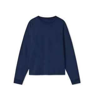 Sudadera Personalizada con Cuello Redondo, 100% Algodón, Sudadera Extra Grande de Felpa Francesa, Sudadera Lisa de Estilo Urbano, Sudadera con Capucha de Lujo - Product Image 3