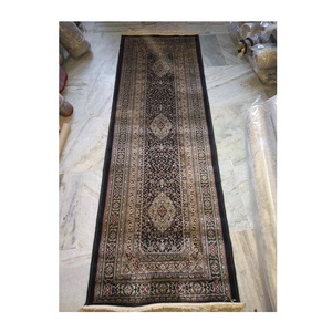 Standard Quality Anti <b>Slip</b> Synthetic Carpet Rugs with Embroidered Pattern Flooring <b>Mat</b> From Indian Supplier and Exporter - Product Image 1