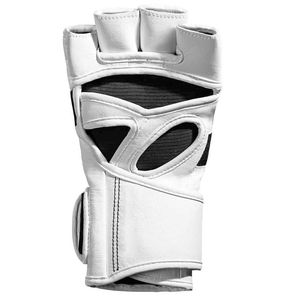 Venta al por mayor 8oz cuero de vaca medio dedo MMA guantes Muay Thai Martel artes entrenamiento punzonado guantes 6oz 12oz personalizado OEM - Product Image 6