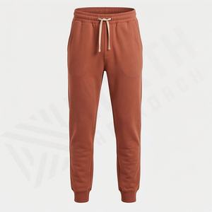 Pantalones Deportivos Personalizados de Malla Sólida con Cordón Elástico y Bolsillo con Cremallera para Hombre, Pantalones de Chándal, Joggers, Pantalones Largos para Hombre al por Mayor - Product Image 1
