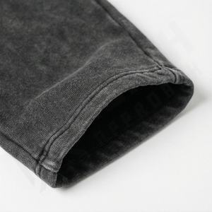 Ensemble de survêtement pour homme, style délavé à l'acide, qualité personnalisable, respirant, pour l'hiver, athlétique, gym, fitness, course à pied, kit de couleur personnalisé - Product Image 6