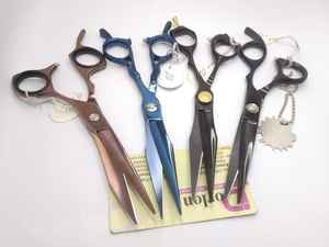 Professional Japanese Stainless Steel Barber <b>Razor</b> Scissor Custom Logo High Quality Sharp Blade for <b>Hair</b> <b>Cutting</b> Beauty - Product Image 3
