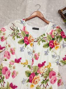 Un maxivestido de algodón de verano perfecto con estampado floral - Product Image 6
