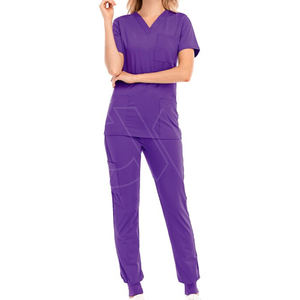 Uniforme médical costumes de gommage confortables et respirants pour les médecins et les infirmières costume de gommage pour les gommages d'hôpital pour dames - Product Image 3