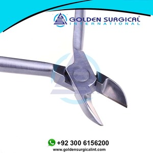 Alicates Cortadores de Ligaduras para Alambres de Ligadura de Ortodoncia Dental y Bandas Elásticas, Alicates Cortadores de Alambre Delgado de Acero Inoxidable - Product Image 5