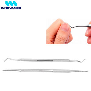 Juego de Herramientas para Uñas Encarnadas, Lima y Cureta de Doble Punta, Instrumentos Profesionales de Podología para Limpiar Uñas Encarnadas - Product Image 5