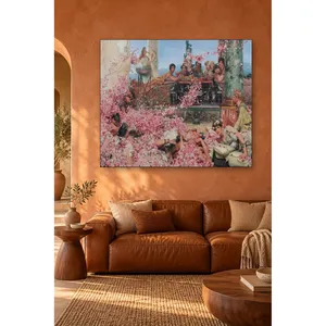 Fida Alma-Tadema Les roses d'Héliogabale Impression sur toile - Product Image 4
