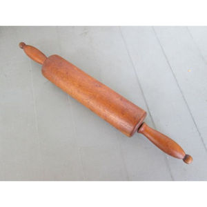 Rouleau à pâtisserie en bois de conception fantaisie rouleau à pâtisserie en bois traditionnel rouleau à pâtisserie en bois jaune de meilleure qualité au prix le moins cher - Product Image 4