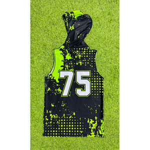 Uniforme de fútbol con bandera de diseño sublimado personalizado americano, uniformes de fútbol con bandera juvenil, uniformes de fútbol con bandera 7v7 - Product Image 2