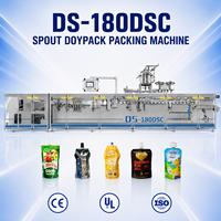 Machine d'emballage automatique HFFS à grande vitesse pour sachets souples avec bec verseur supérieur pour boissons et sauces