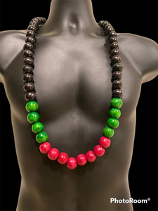 Collar de resina con cuentas para accesorios de joyería de moda Bohemia fabricante de productos de India - Product Image 2