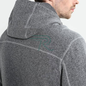 Veste en polaire épaisse surdimensionnée pour homme Razorts, col montant, fermeture éclair, imperméable et respirante, écologique - Product Image 2