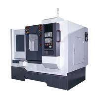 Torno CNC de Cama Plana de Alta Resistencia PG46, Máquina de Fresado Lineal con Sistema de Control GSK/KND
