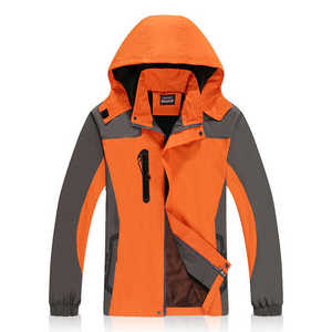 Veste Softshell de Sport de Plein Air d'Hiver pour Hommes, Imperméable, Respirante avec Caractéristique Coupe-Vent, Col Montant, Logo Personnalisé, Directe Usine - Product Image 1