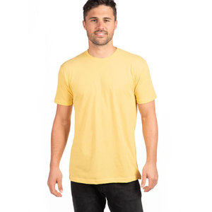 เสื้อยืด 6410 Sueded T-Shirt รุ่น Tees Essential แบบเรียบสีพื้น สำหรับผู้ชายและผู้หญิง เสื้อยืด Next Level Apparel คอกลม CVC สำหรับผู้ชายและผู้หญิง - Product Image 6