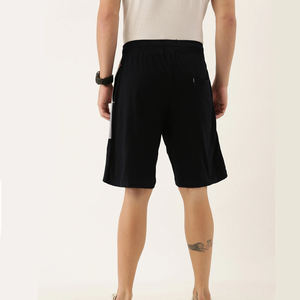 Soft Polyester <b>Men's</b> Solid Casual <b>Shorts</b> Breathable Elastic Waist Quick Dry Lightweight Comfort Fit <b>for</b> Summer <b>Lounging</b> Jogging - Product Image 4