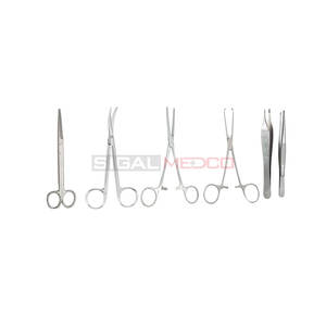 Kit de Cirugía de Esterilización para Ganado Vacuno, 13 Piezas, Reutilizable, Profesional, para la Eliminación de Ovarios y Útero, Acero Inoxidable Alemán - Product Image 6
