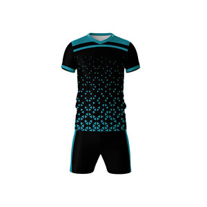 Maillots de rugby respirants personnalisés, couleur personnalisée, ensemble d'équipe, service OEM, 100% polyester, séchage rapide, antibactérien, faible MOQ - Product Image 5