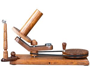 Bobinadora de hilo de palisandro, madera grande para tejer ganchillo, bobinadora de bolas naturales de alta resistencia hecha a mano - Product Image 2