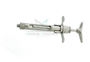 Jeringa Autoaspirante Pasiva de 1.8 ml, Instrumento Quirúrgico Dental de Acero Inoxidable de Alta Calidad con Fuente de Alimentación Manual - Product Image 3