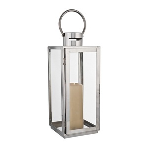 Linterna de Metal de lujo con acabado personalizado, portavelas de lujo hecho a mano, linterna decorativa chapada en cobre de acero inoxidable - Product Image 2