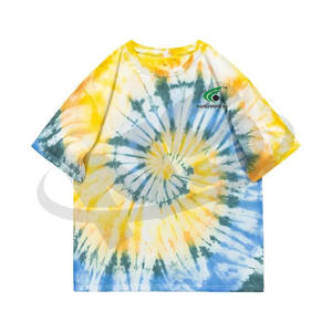 Camiseta transpirable de gran tamaño con estampado de algodón 100% holgado para hombre, tela de punto ligera, ropa informal para gimnasio y Fitness con logotipo - Product Image 3